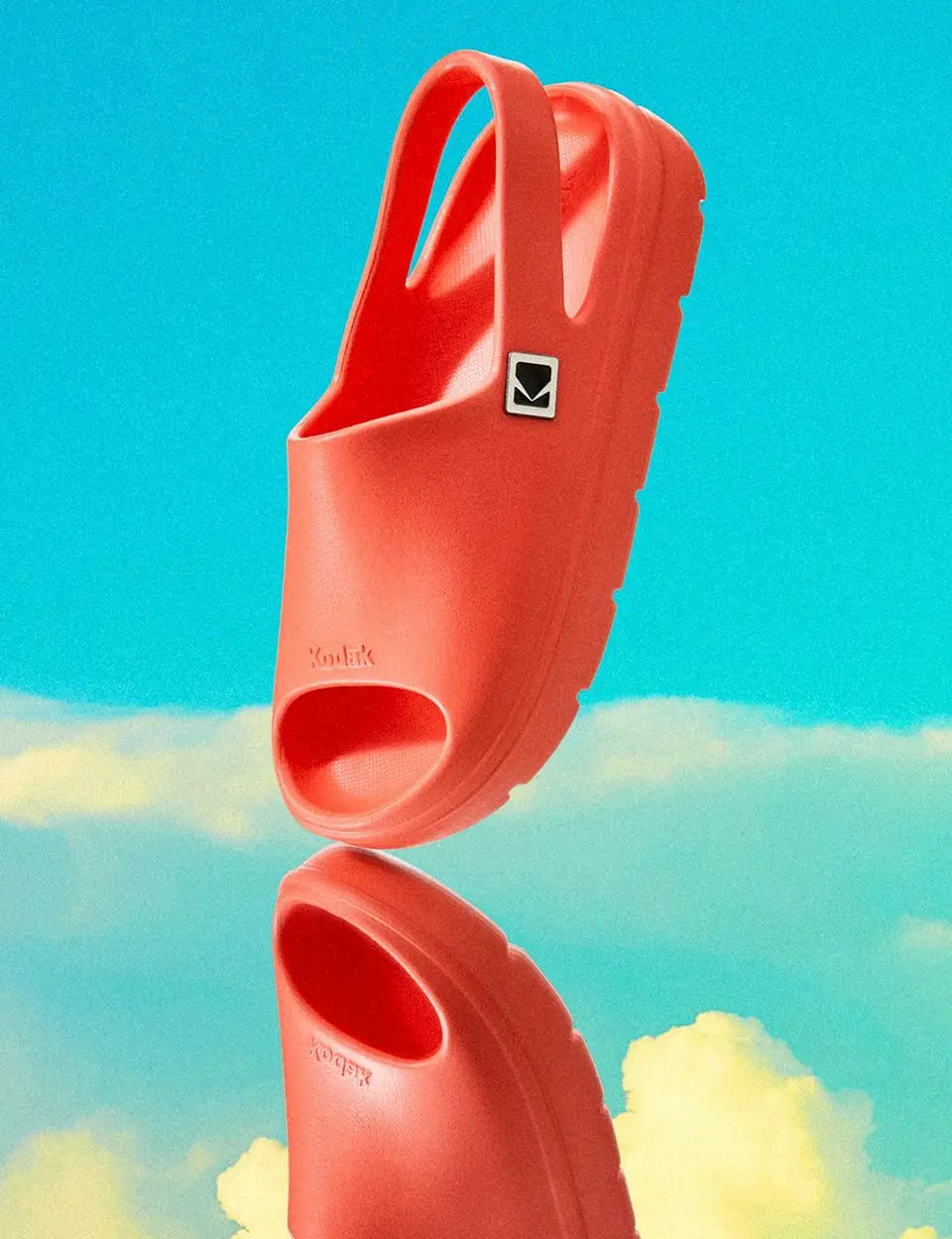 Cambi Clog Slides [Red]