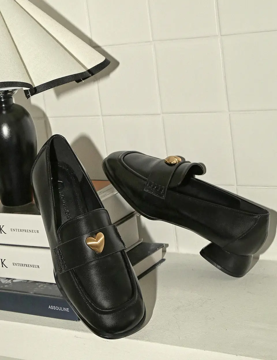 170J Clove Heart Loafer 3cm