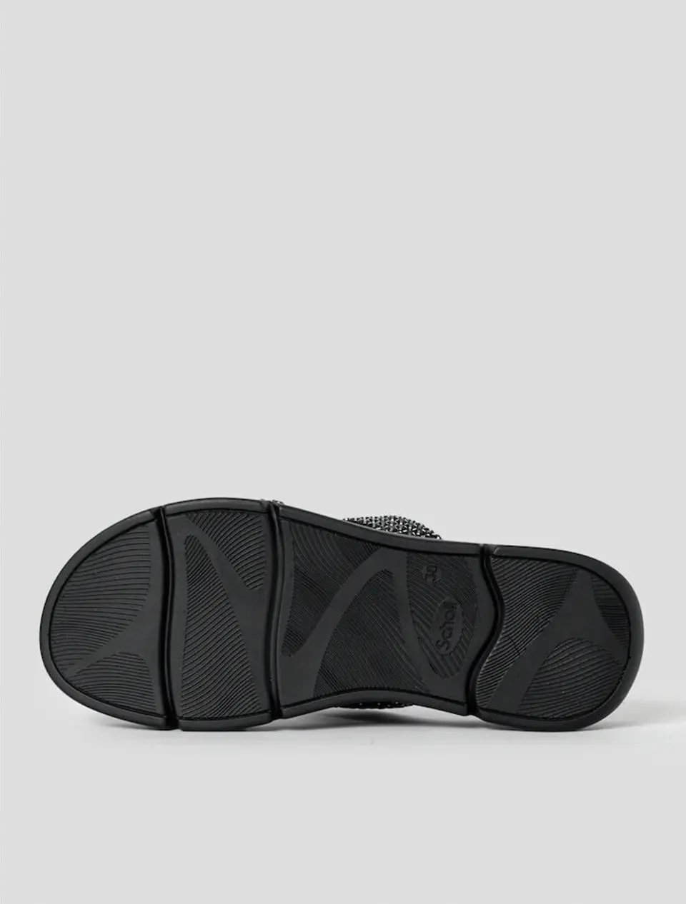 Glitter Comfort Chunky Sandals [Black] (HH54K2F135)