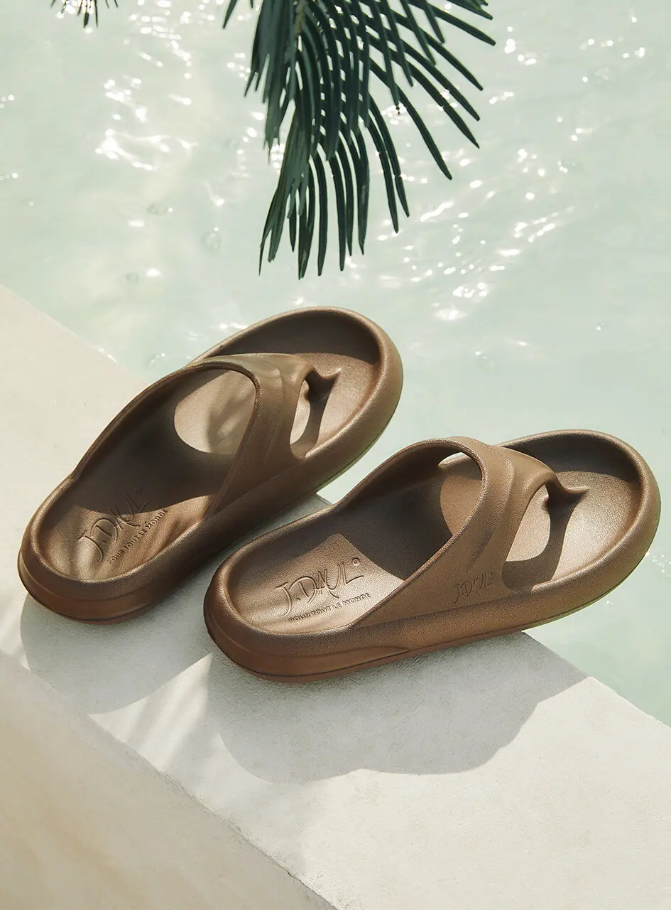 Brise Flip Flops_ Choco Brown