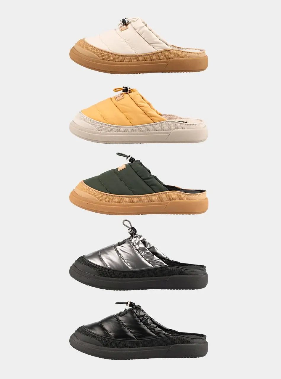 Luca Padded Slippers [5 colors]