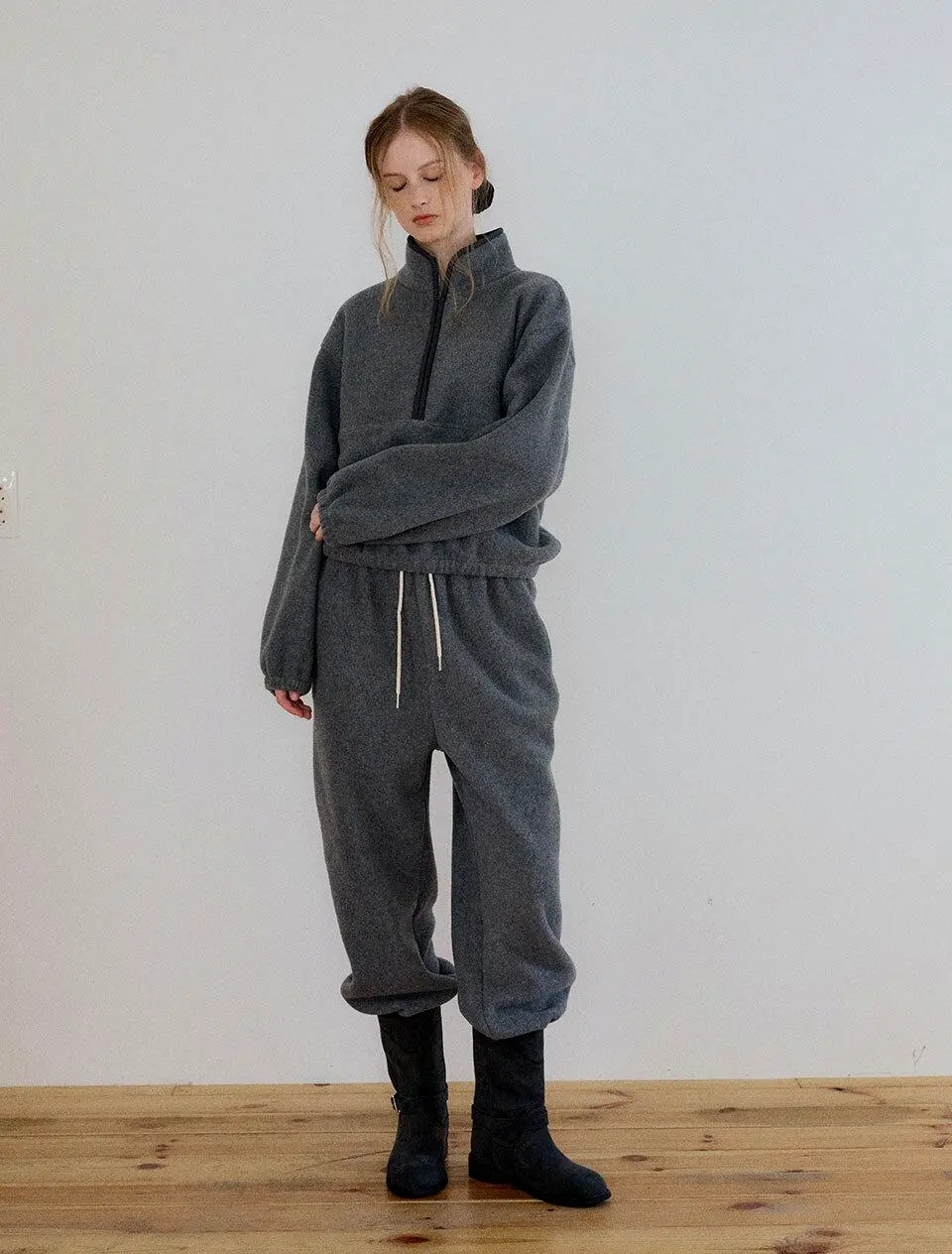 omn Belt MID-CALF BOOTS [2colors]