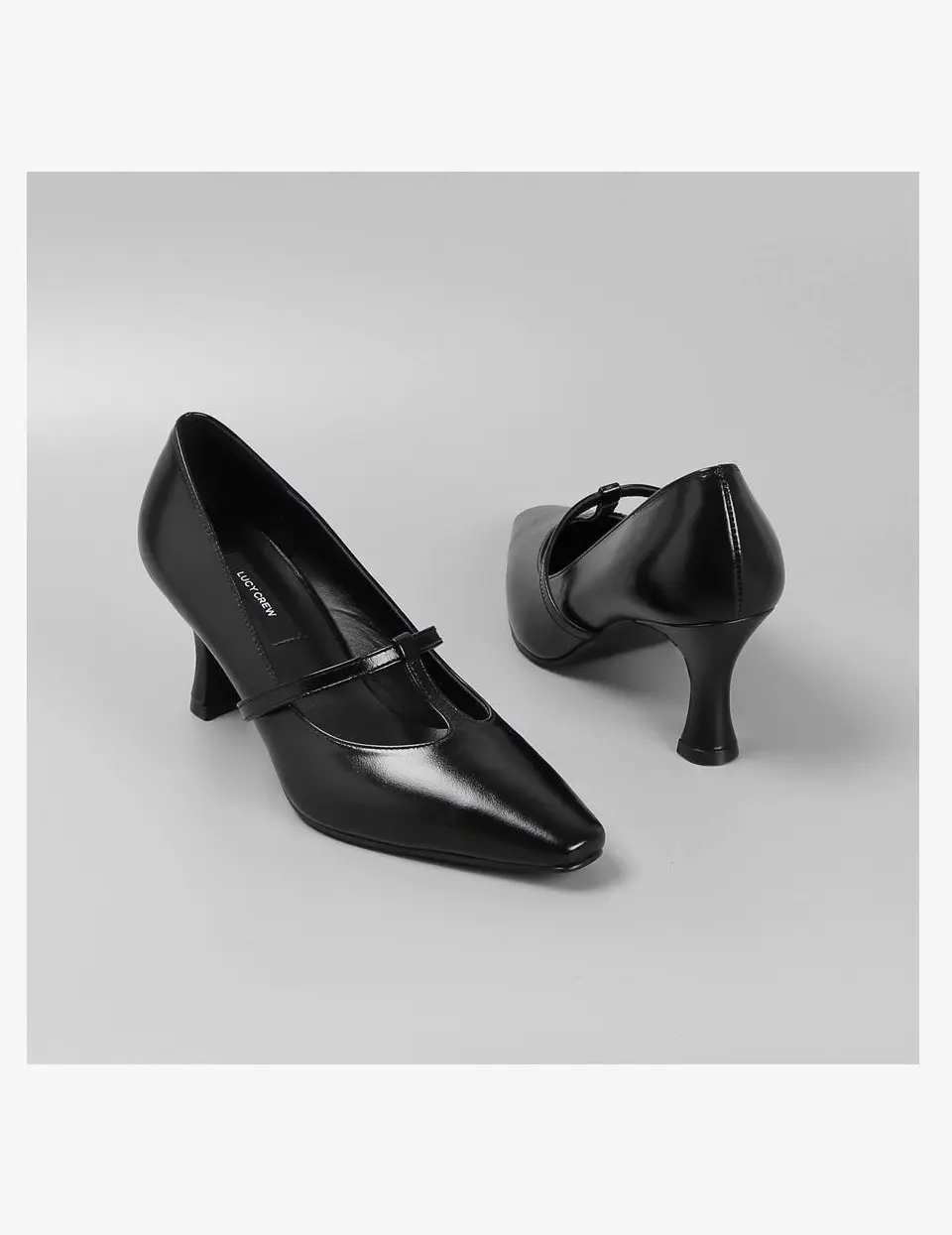 T-strap 7cm Pumps [4color] (LC138)