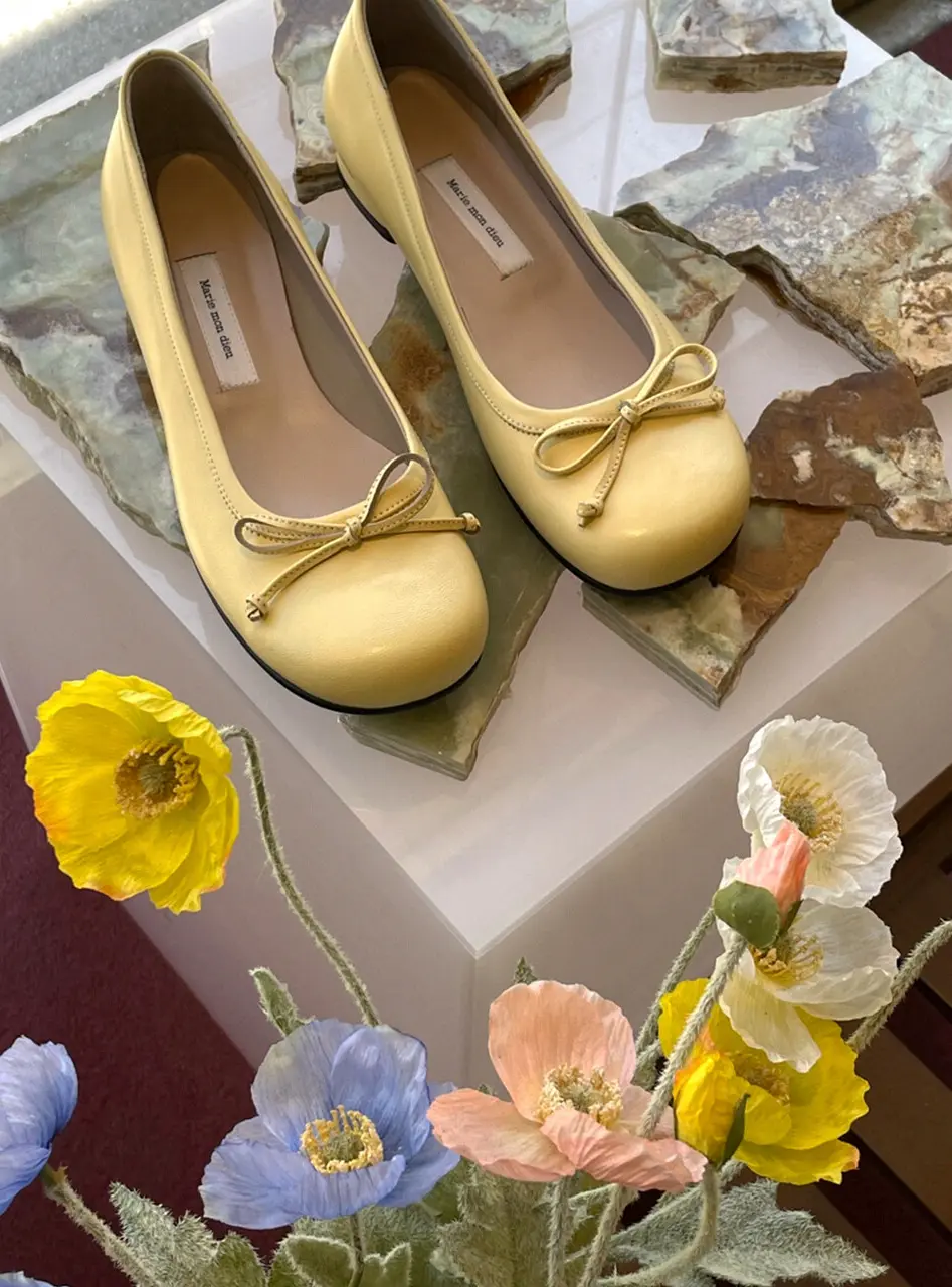 Lulu Ribbon Flat Shoes - 4 Colors