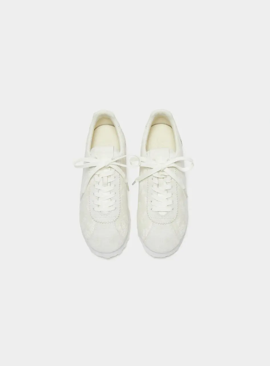 Flower Lace Sneakers [] (DG4DS26004IVY)