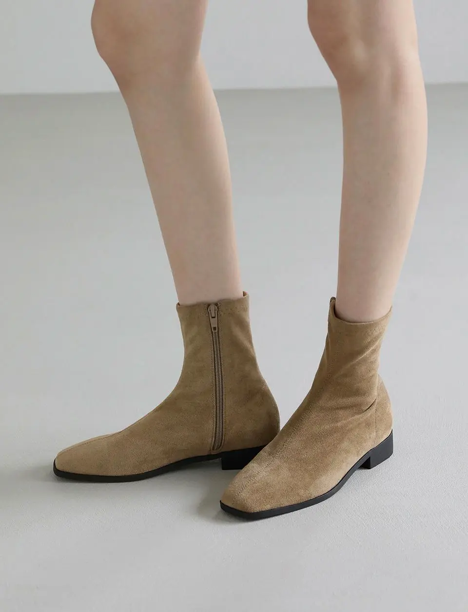 Rutini Square Socks Ankle Boots (2.5cm)