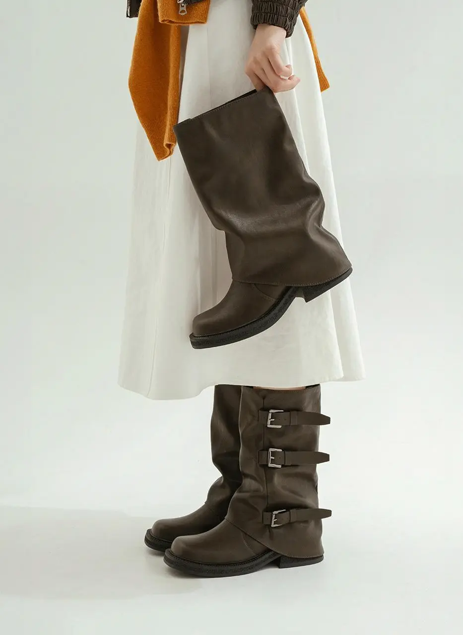 Paning Wide 2TYPE Warmer 4cm Boots