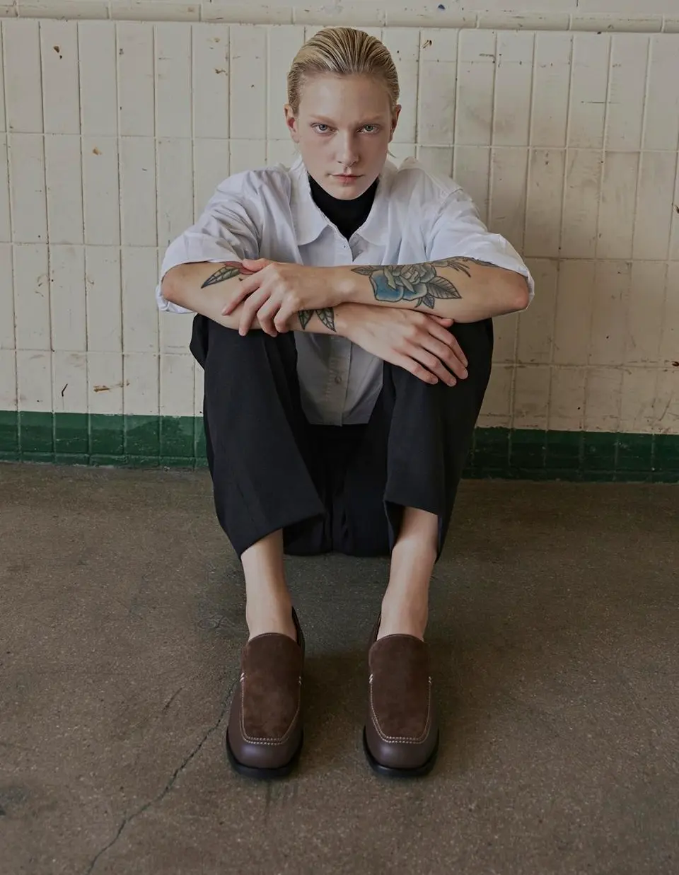 30mm Lydia Triple Stitch Loafer