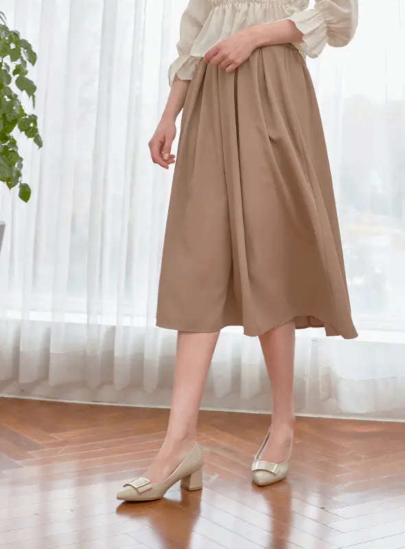 Gold Square Pointed Toe Siena