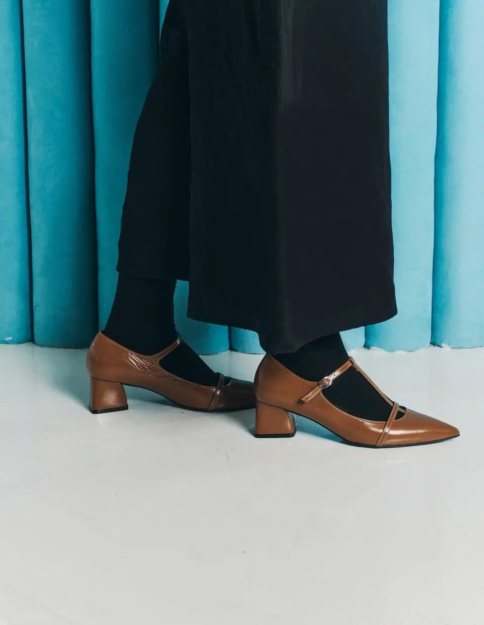 Mary Jane Loafer 5cm PUMPS (LC300)