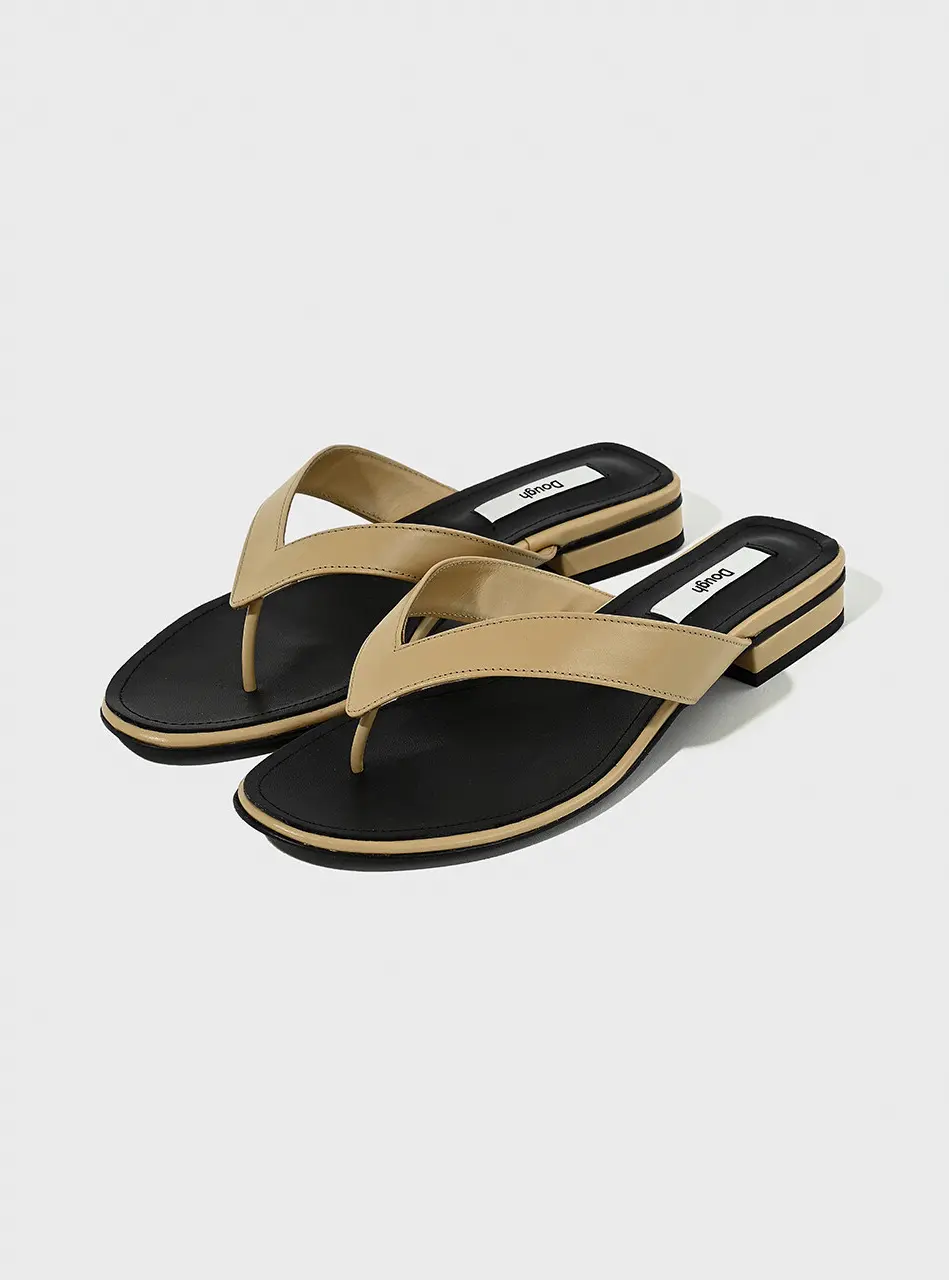 Flip-Flop Sandals_Beige