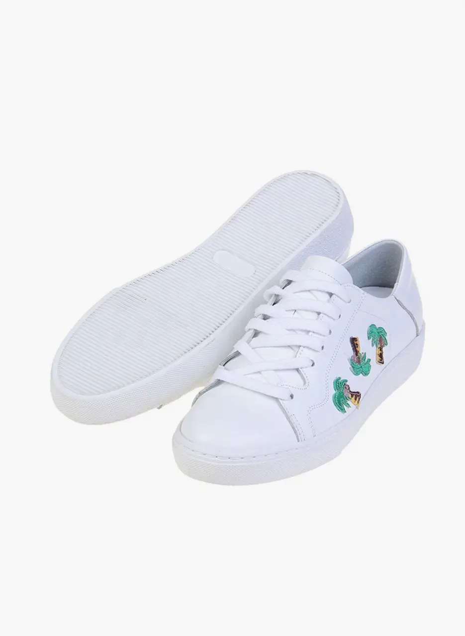DMP Palm Tree Sneakers [KWH-GR] (1711)