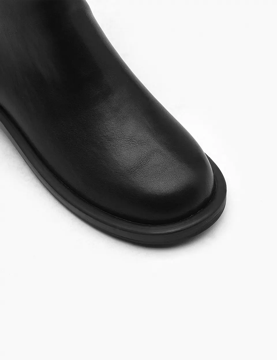 Lecetti Round Middle Boots (3cm)