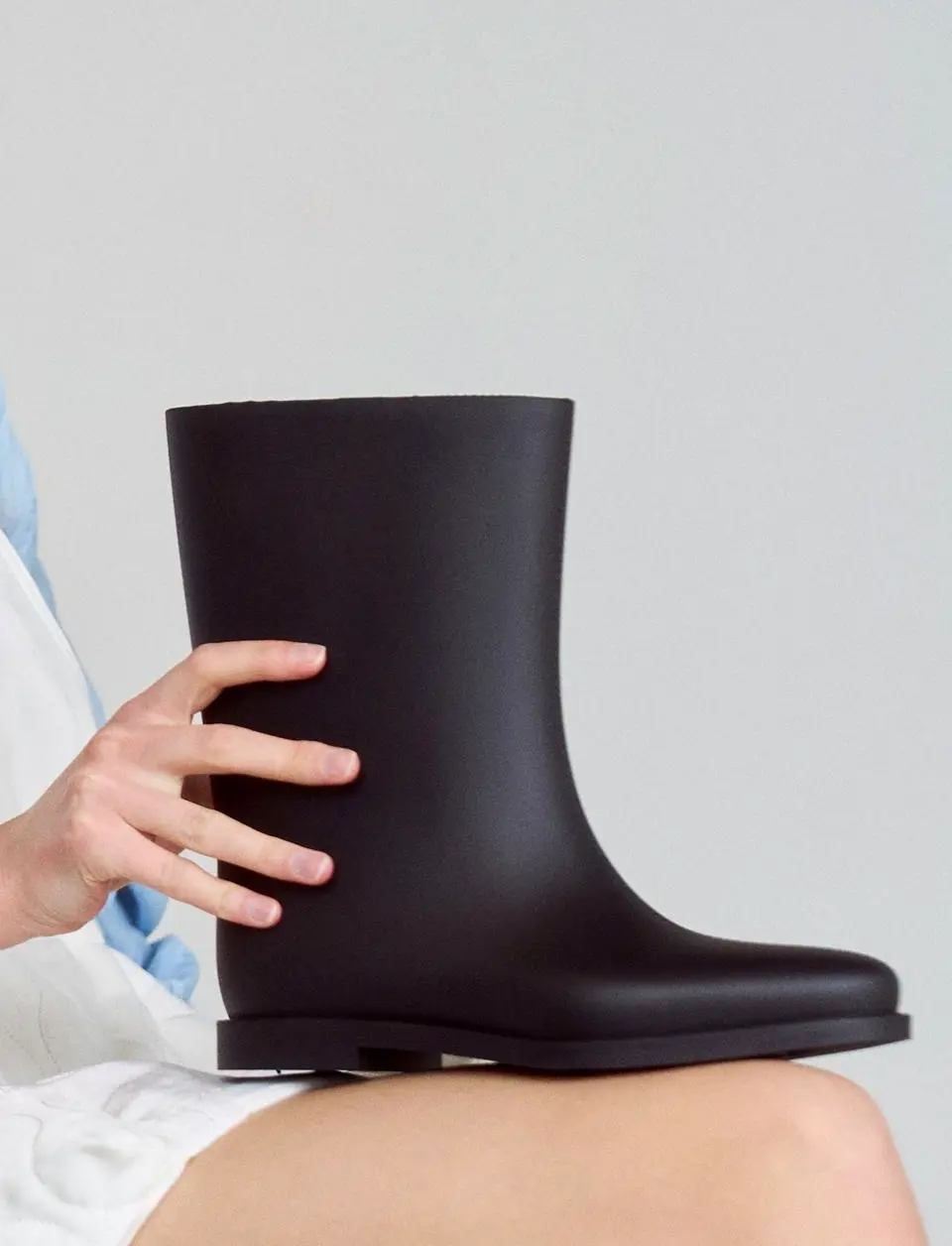 Rainy Middle Rain Boots