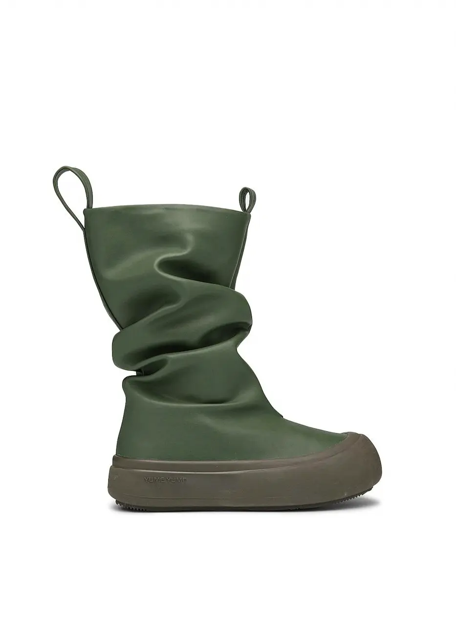 Yume Yume Low Fisherman Women's Mid Boots [Khaki]