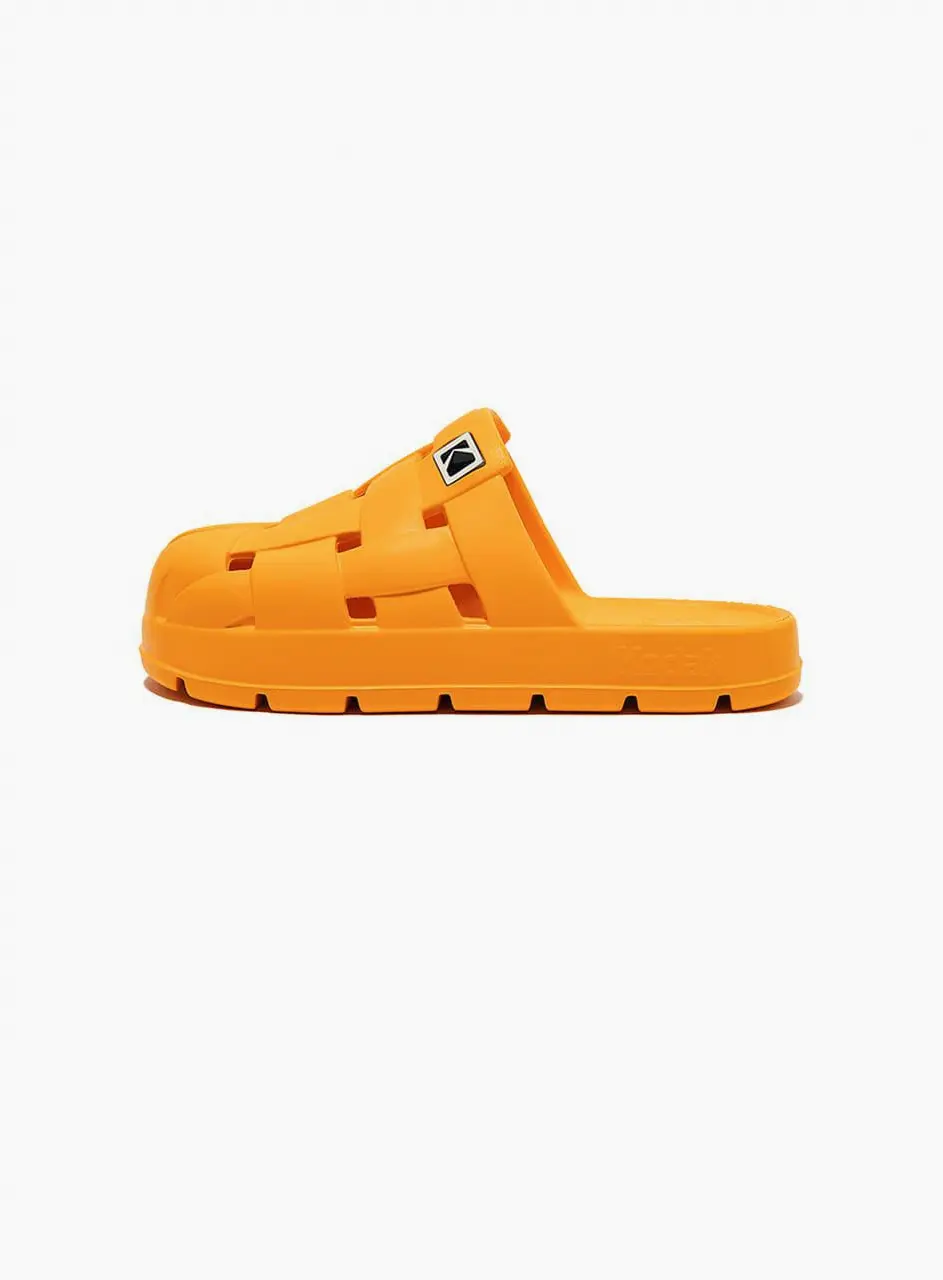 25 Spring/Summer Breeze Mule Slides [YELLOW]