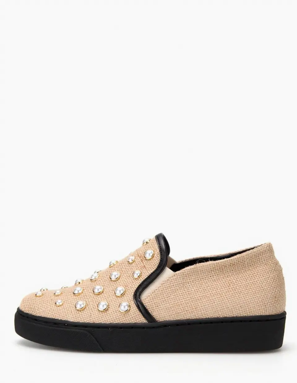 PEARL SNEAKERS [BEIGE]