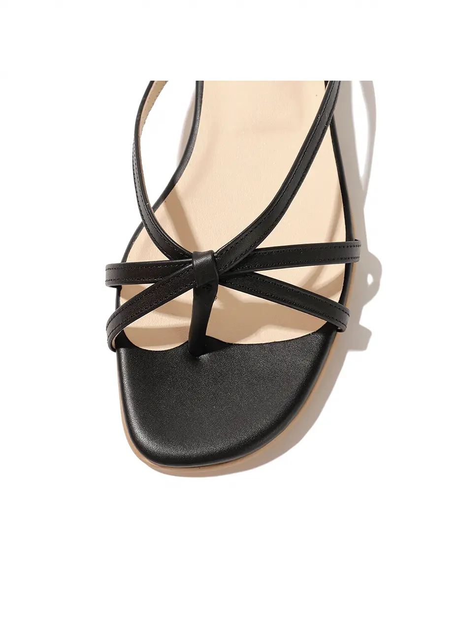 Dandelion Flip Flop_Black