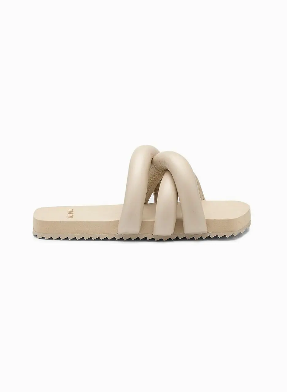 Yume Yume Tire Women's Slides [Beige]