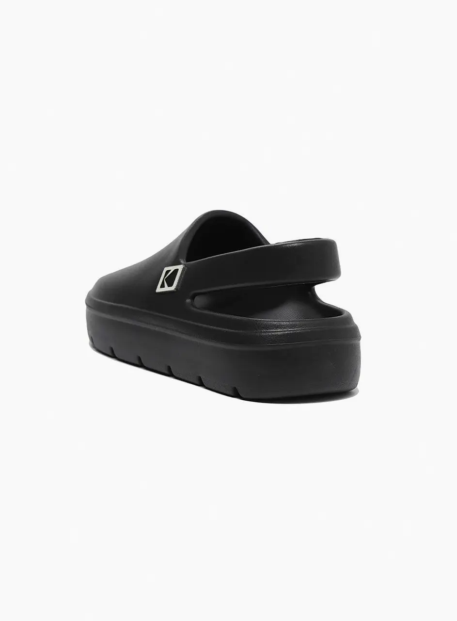 Camby Clog Slides [Black]