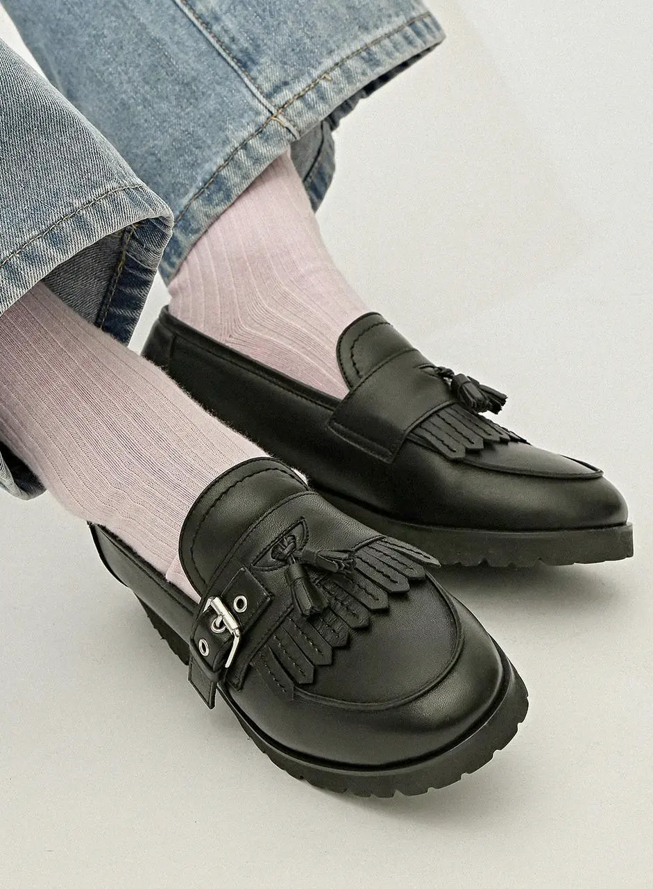 2041 Mare Tassel Lug Loafer 2.5cm