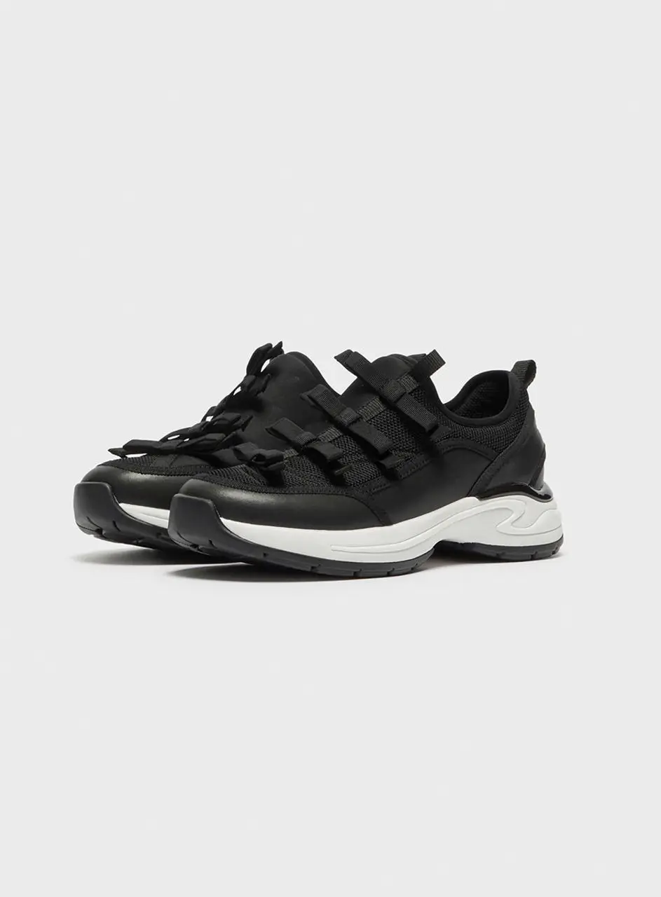 Ribbon Sneakers [black] (DG4DS26003BLK)