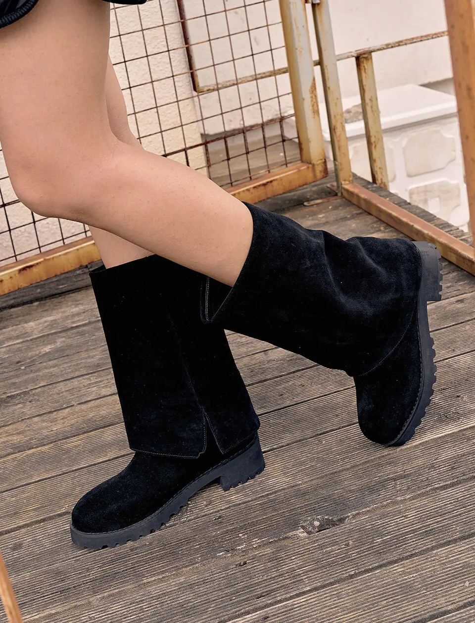 Jasper Warmer Middle Boots (2 Colors)