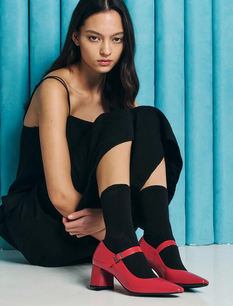 Mary Jane 6cm Pumps (LC301)