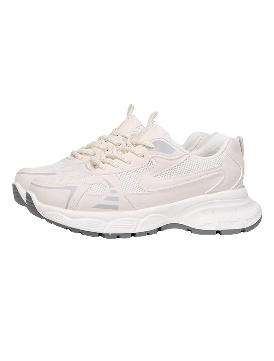 Elle Sports Club777 Sneakers [Ivory Gray] (EL5S247IGR)