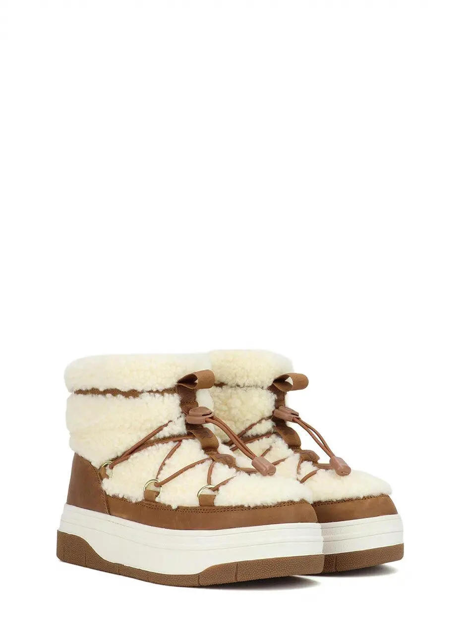Pajar Jaynie Sheepskin 2.0 Boots [Tan] (PJR-B01375-Tan)