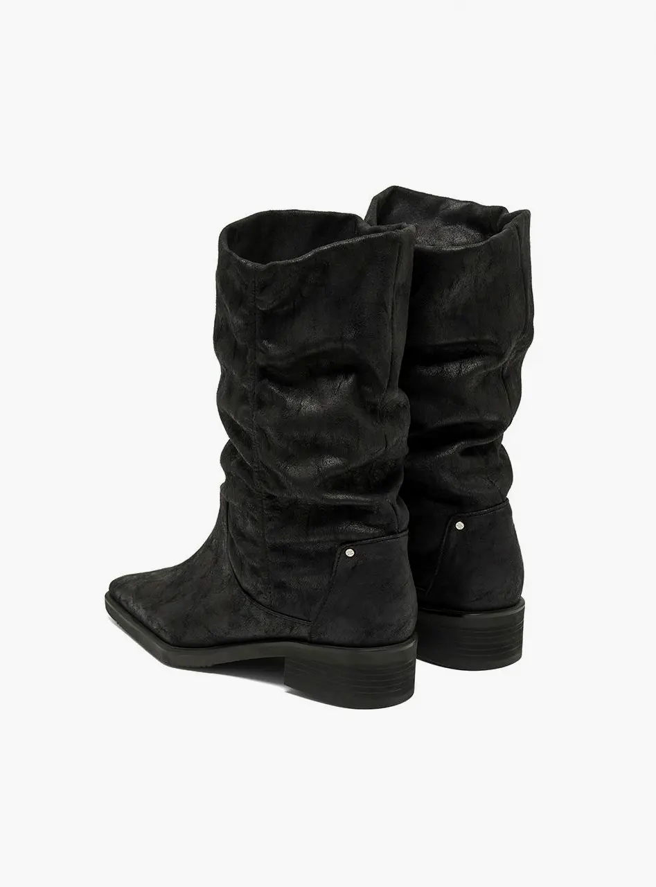 Bohem City Shirring Boots