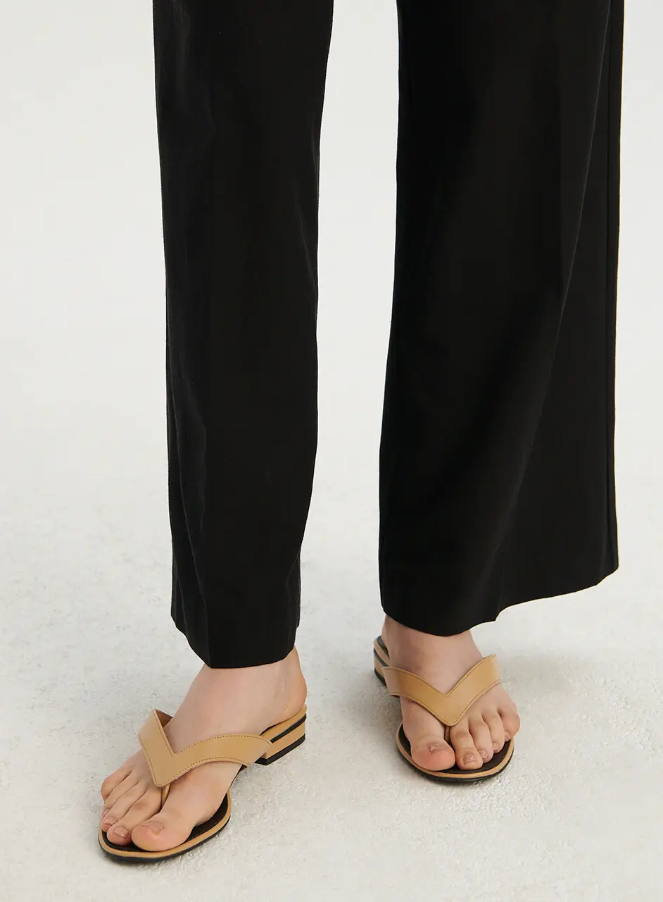 Flip-Flop Sandals_Beige