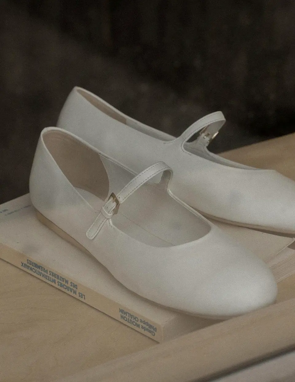 LUV MARYJANE FLATS [IVORY]