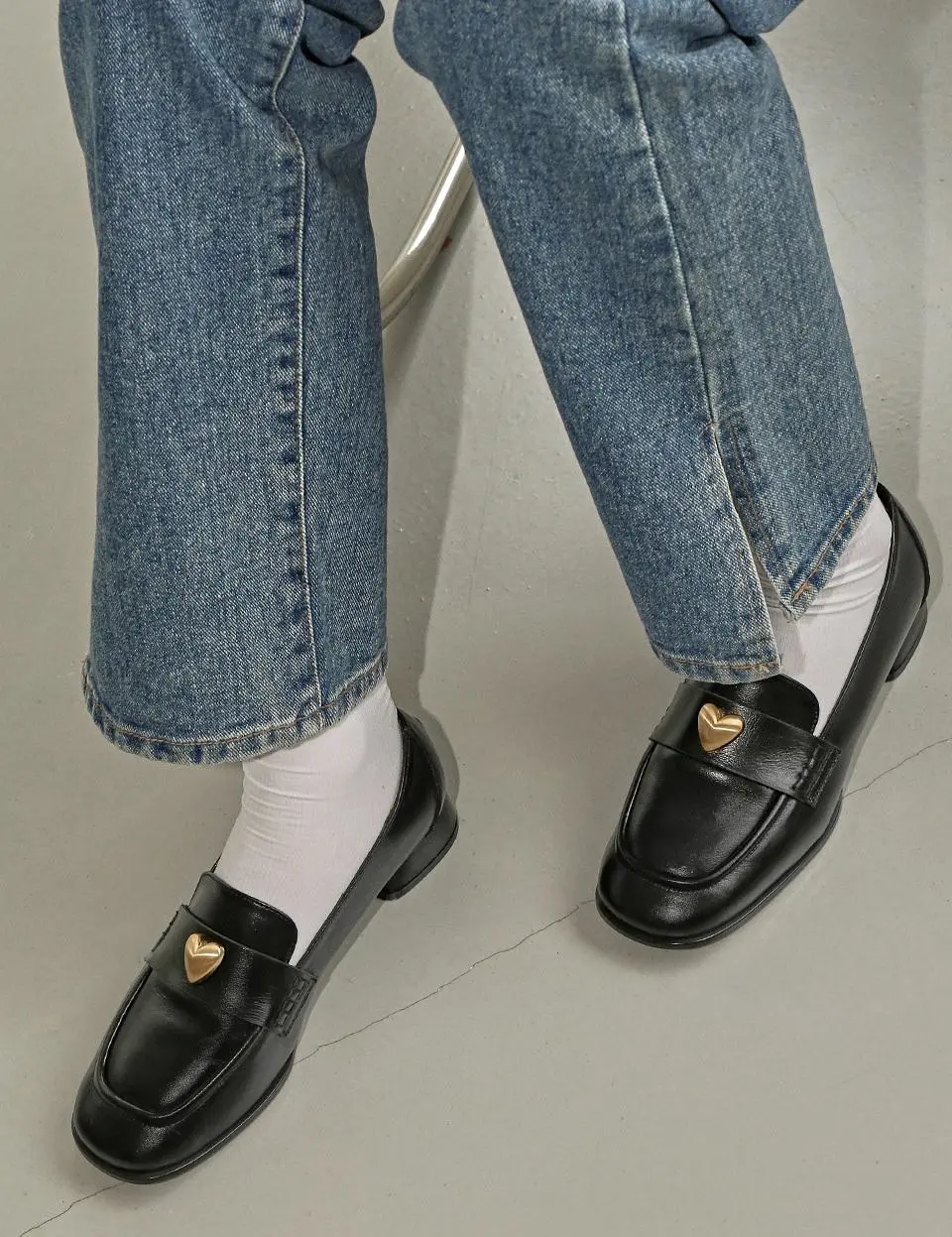 170J Clove Heart Loafer 3cm