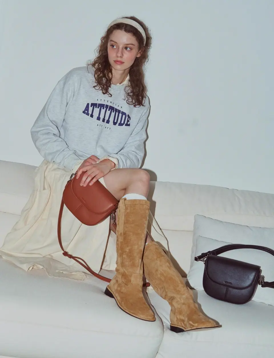 Suede Long Boots (att6018)