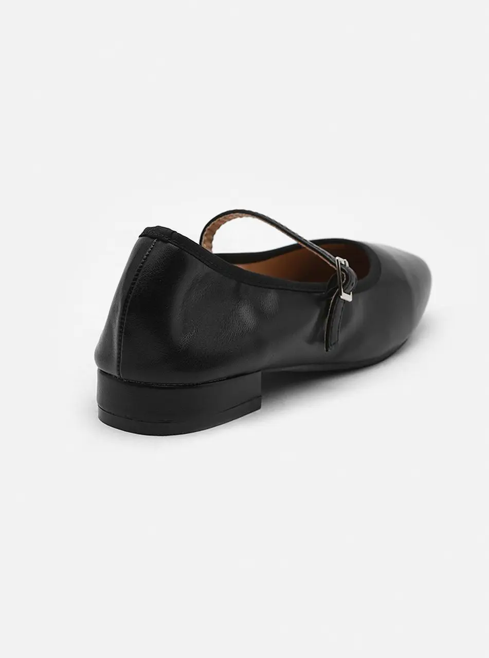 Charlotte Mary Jane Flat Shoes (2cm)