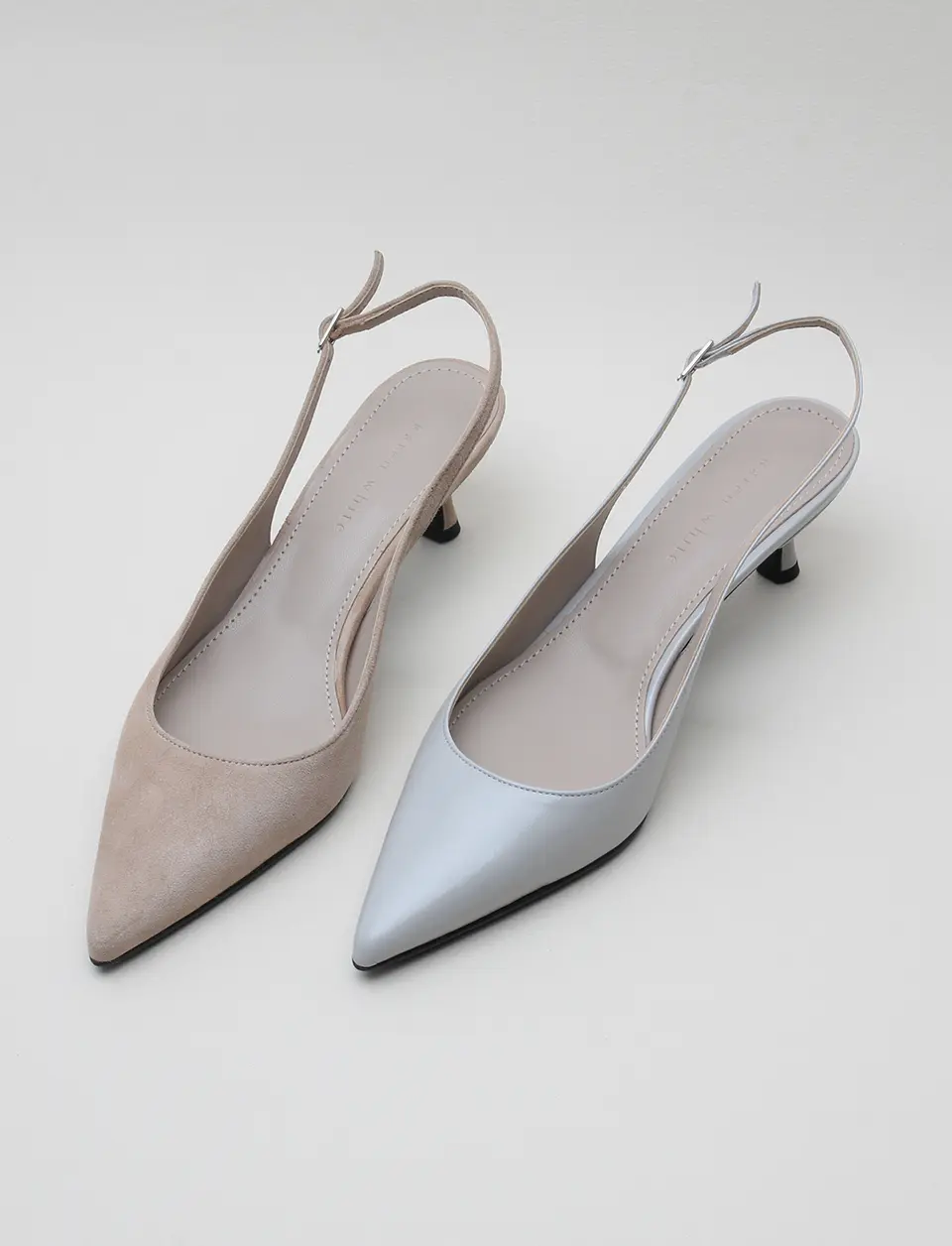 Plain Slingback Shoes_5cm