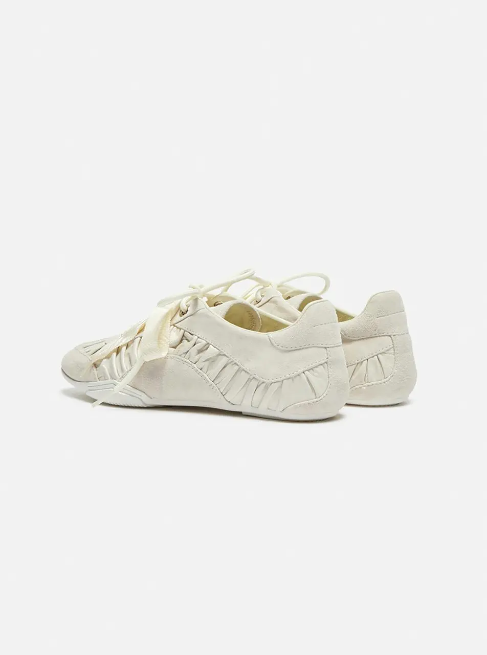 Curtain call shrring Sneakers [] (DA4DS26001IVY)