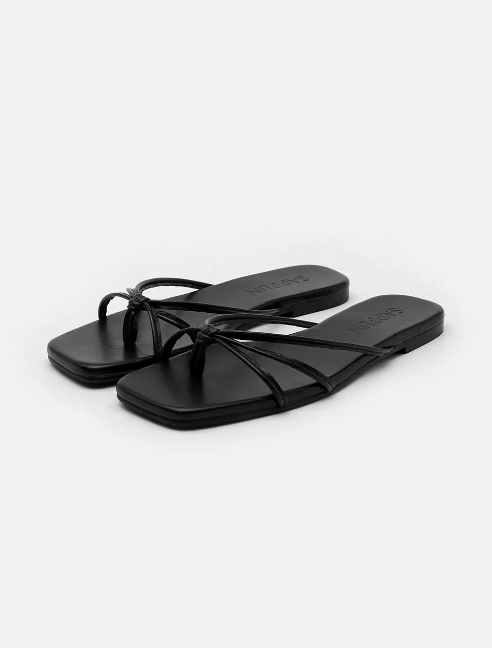 Denarie Square Flip Flop Slippers (1cm)