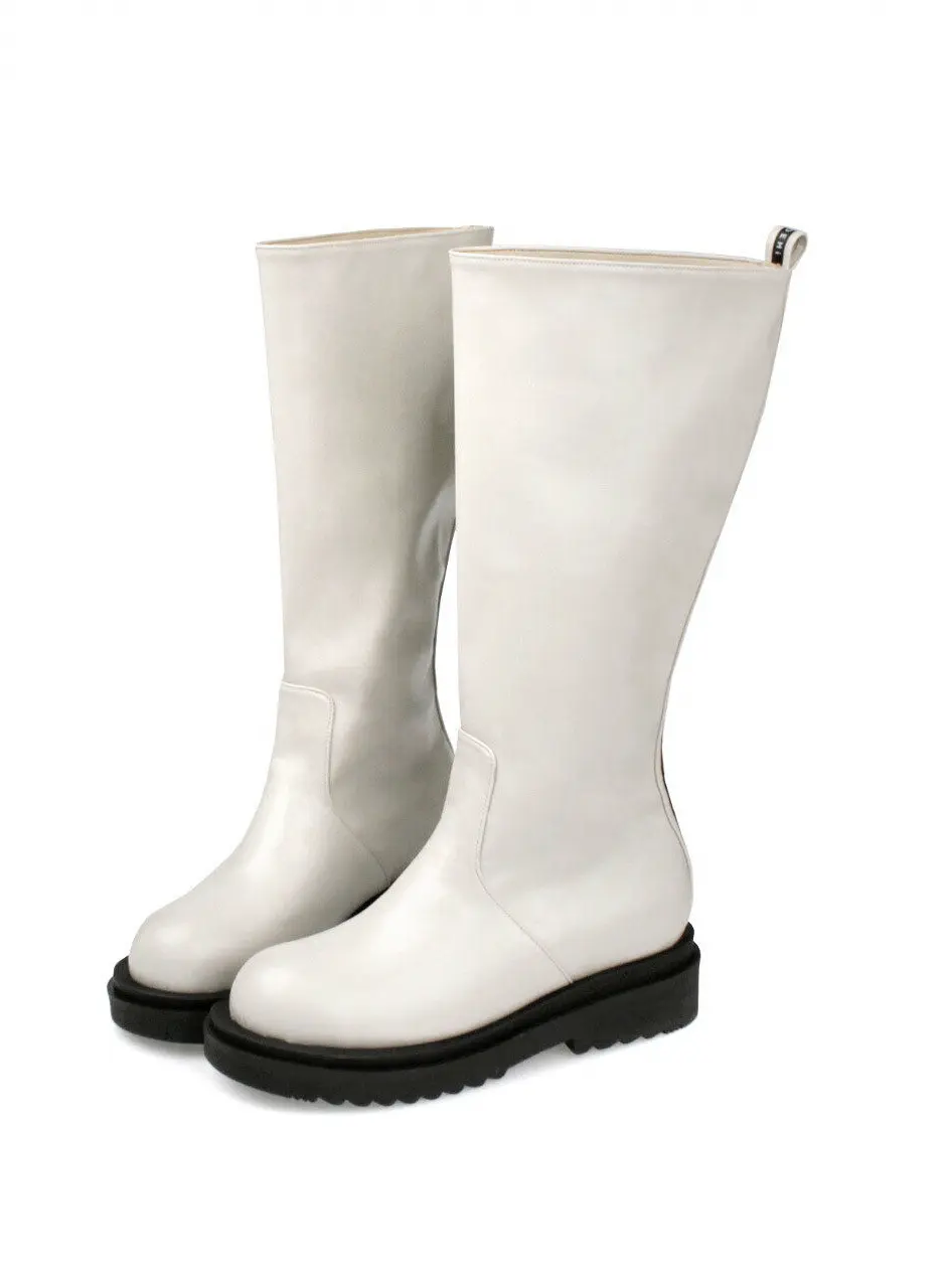 Gavy Wide Long Boots 2 Colors