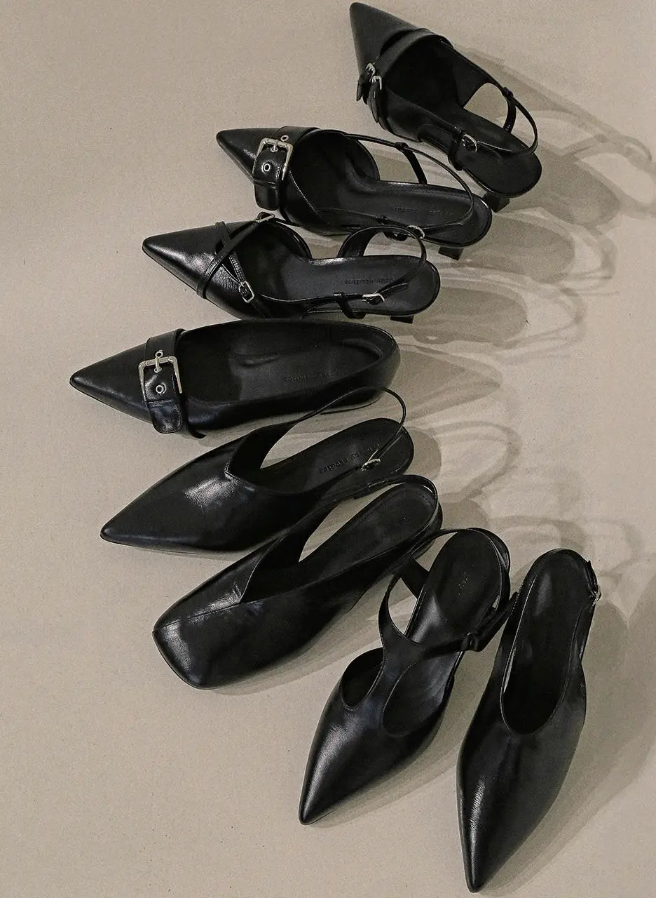 A205J Saint Slingback Flatshoes