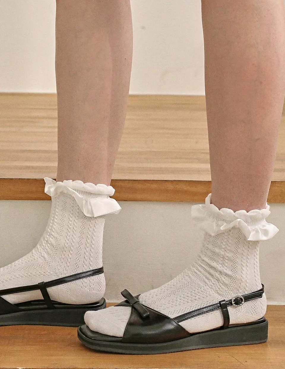 1933 Pion Ribbon Platform Sandals_2cm