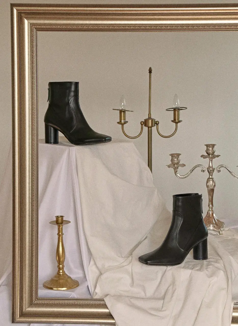 1418 Shio Ankle Boots-Black