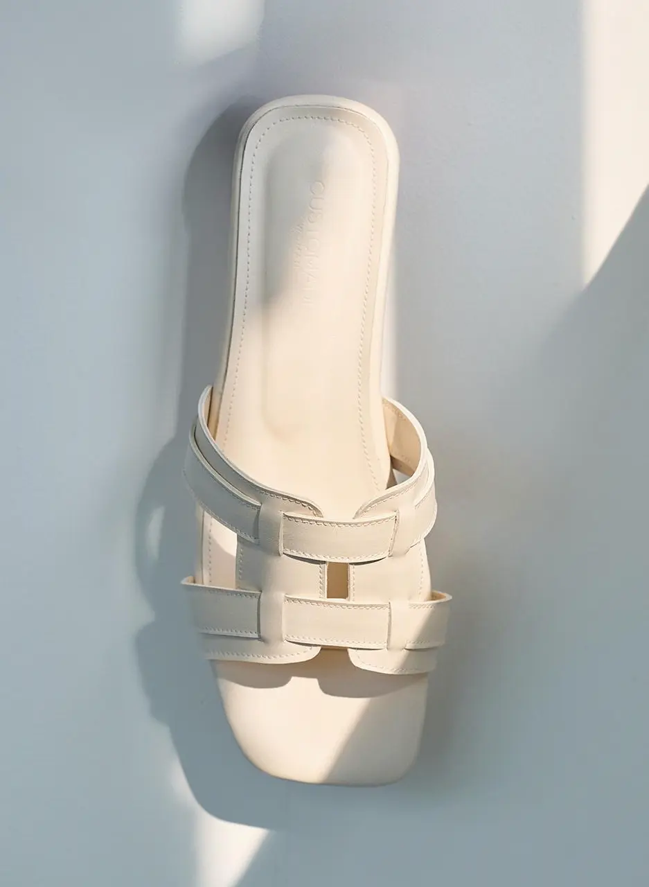 Mila Weaving Layered Mule 1.5cm (CW0103IV)