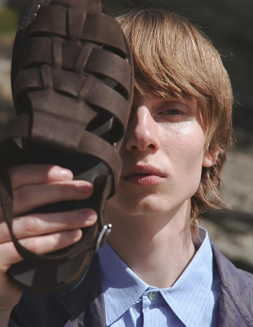 Premium Nubuck Fisherman Sandal [Brown] (1041N)