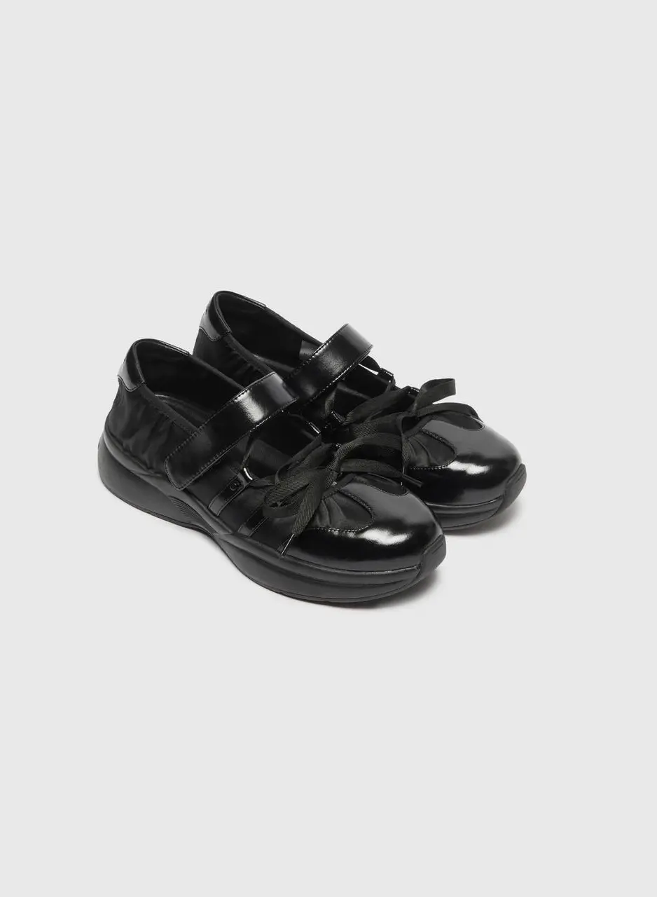 Ballerina mary-jane Sneakers [black] (DG4DS26014BLK)