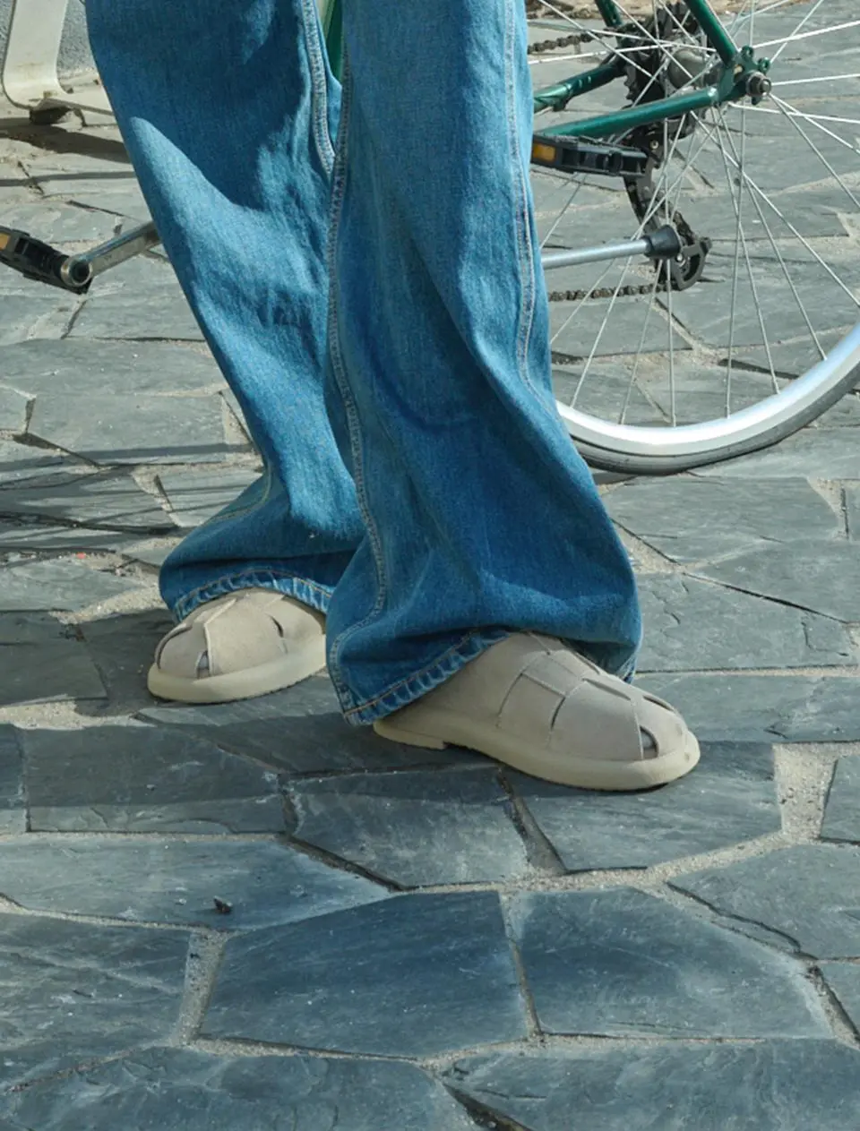 Split Woven Mule (EBAL157337)