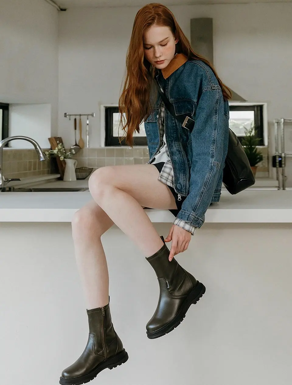 Khai Ankle 2.5cm heel height Boots