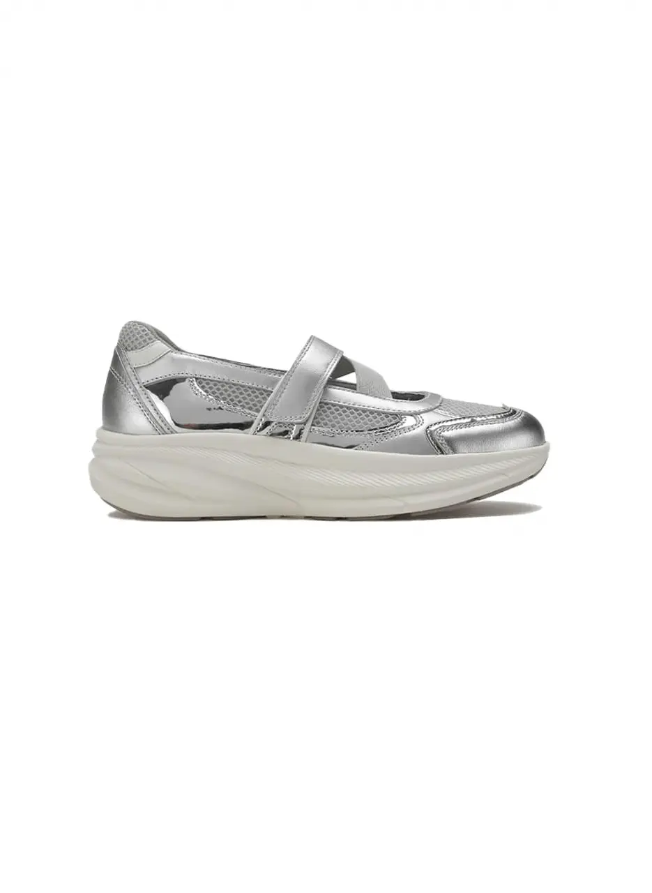 Tom McCann Sydney 05 Women's Sneakers [Silver]