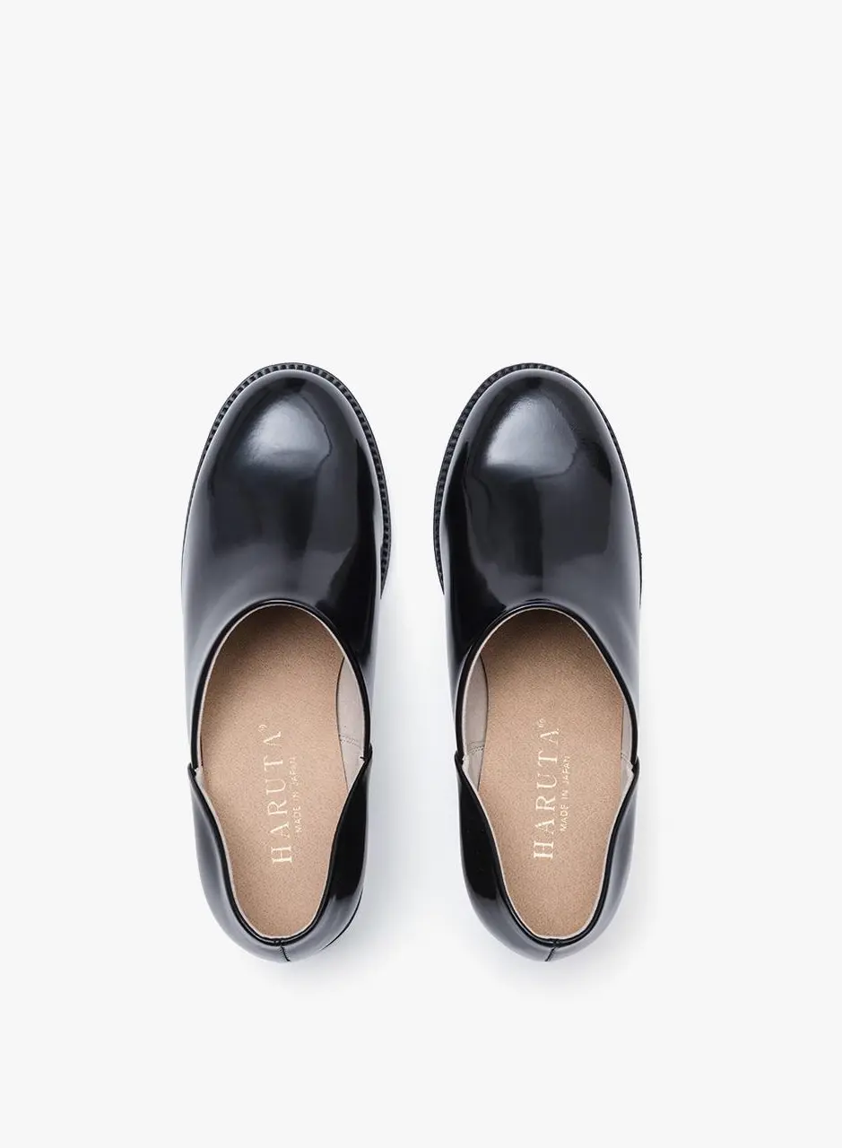 Women's Heel-up Sport Shoes (HS-476) [BLACK]